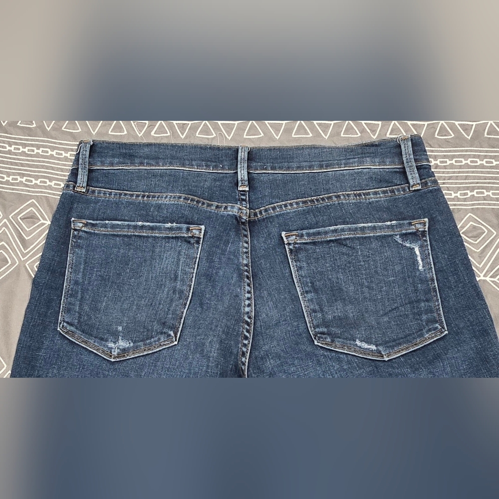 FRAME Le Garcon Midrise Straight Leg Boyfriend Fit Jeans Size 27 - Picture 4 of 7